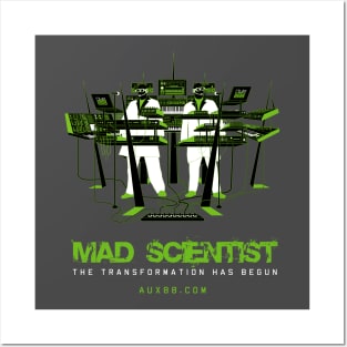 Aux88 Mad Scientist Live T-Shirt Posters and Art